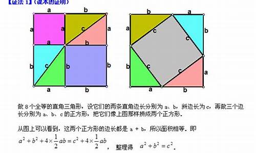 勾股定理的证明方法_勾股定理的证明方法最简单的6种